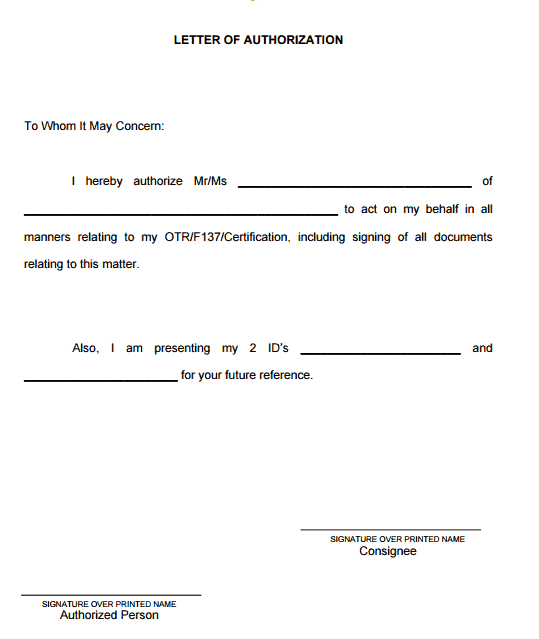 5-authorization-letter-samples-to-act-on-behalf-word-excel-templates