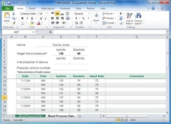 blood-pressure-chart-template-487