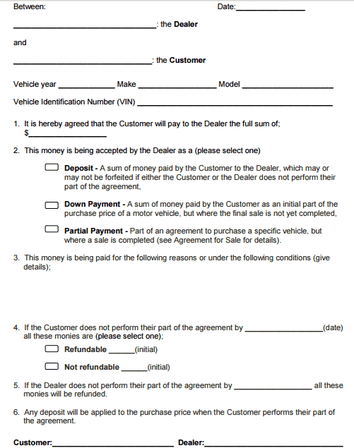 car-deposit-form-332