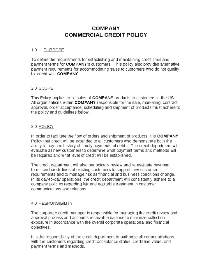 credit-policy-template-154