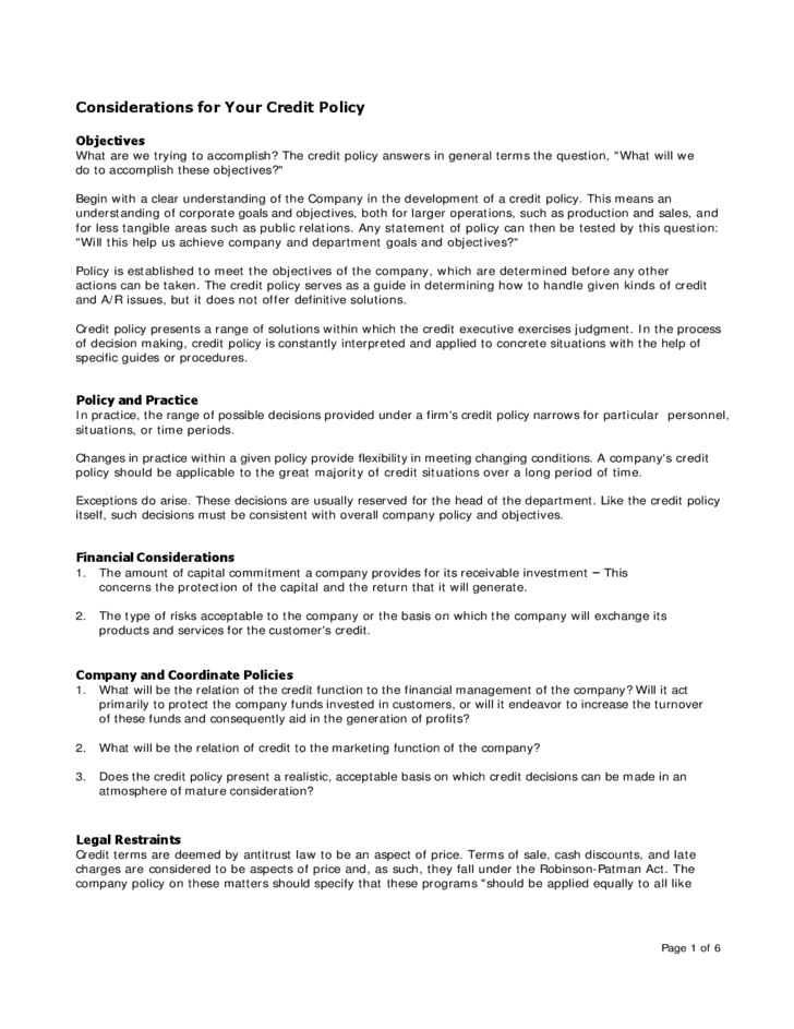 Cash Management Policy Template from www.wordexcelsample.com