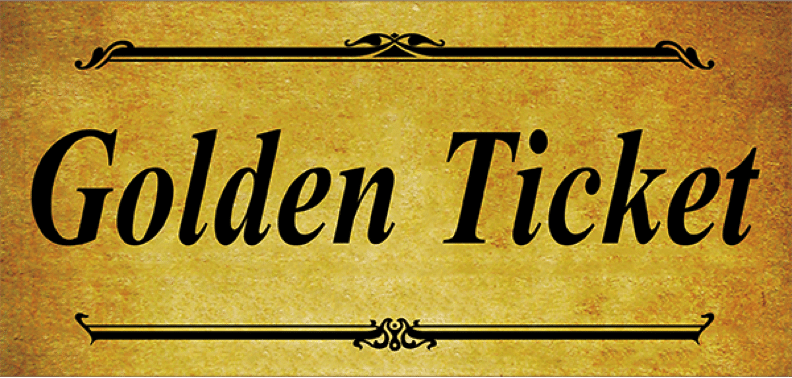 6 Golden Ticket Templates Word Excel Templates