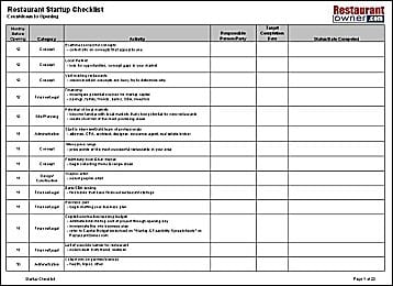 Restaurant Line Check Template from www.wordexcelsample.com