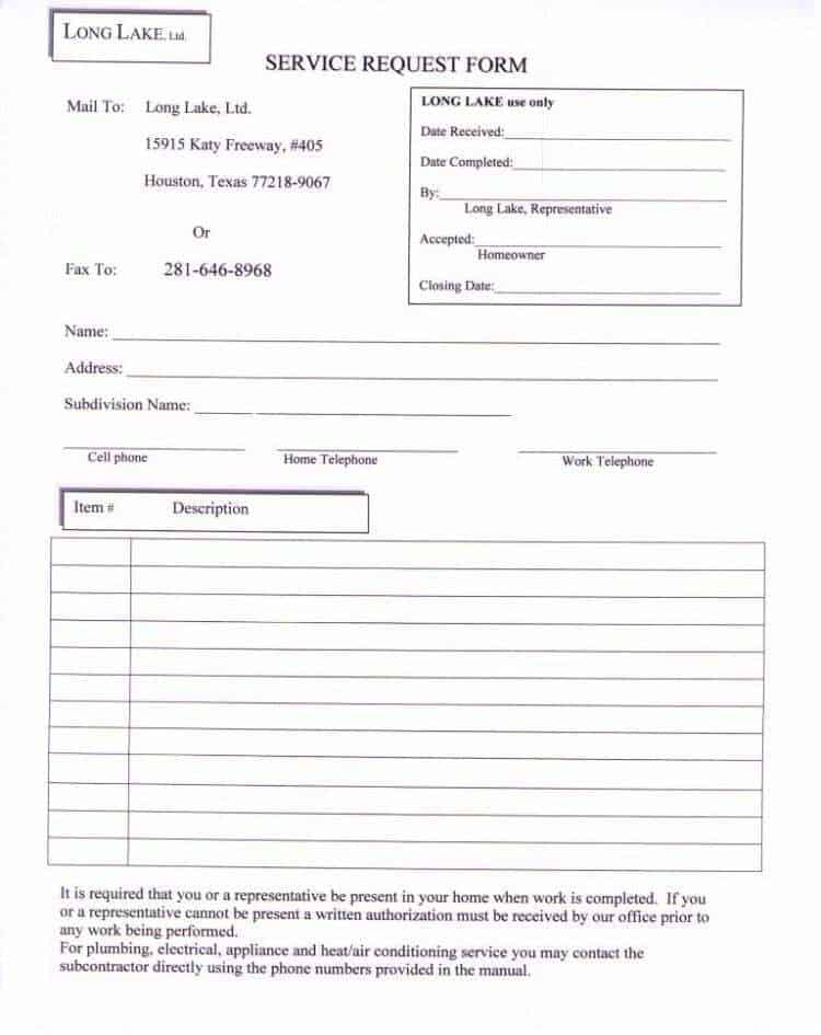 Customer Form Template Word from www.wordexcelsample.com