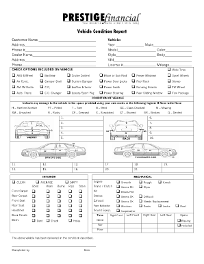5+ Vehicle Condition Reports - Word Excel Templates