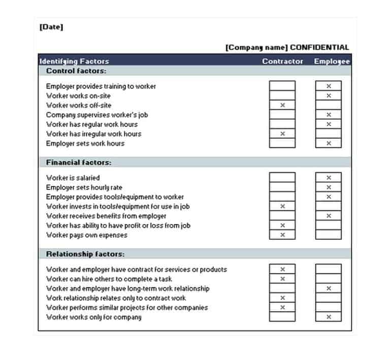 6+ Excel Checklist Templates Word Excel Templates