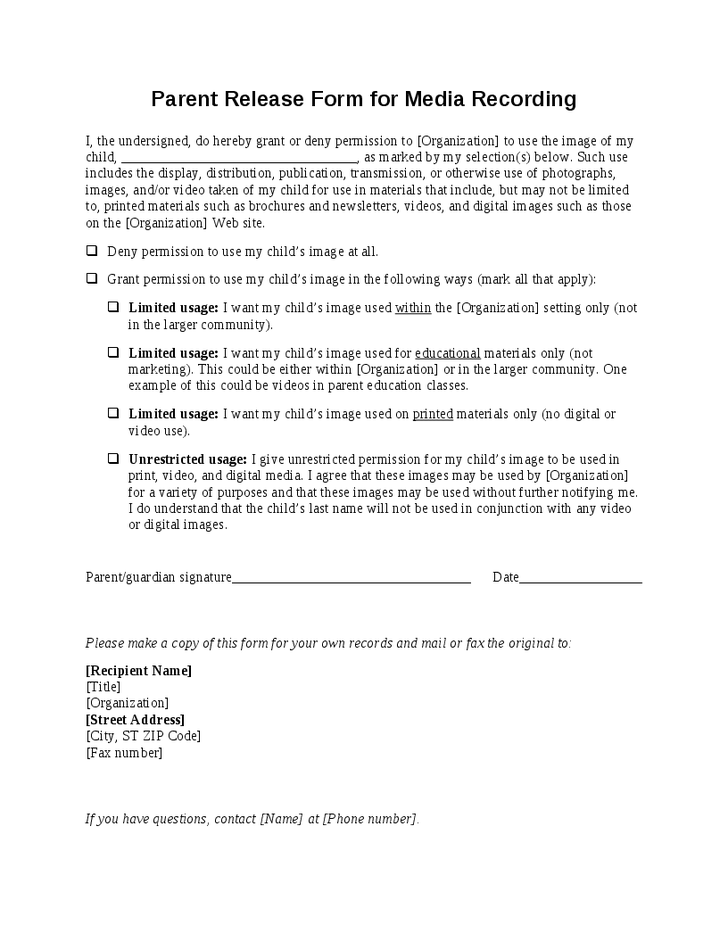 media-release-form-template-5-5