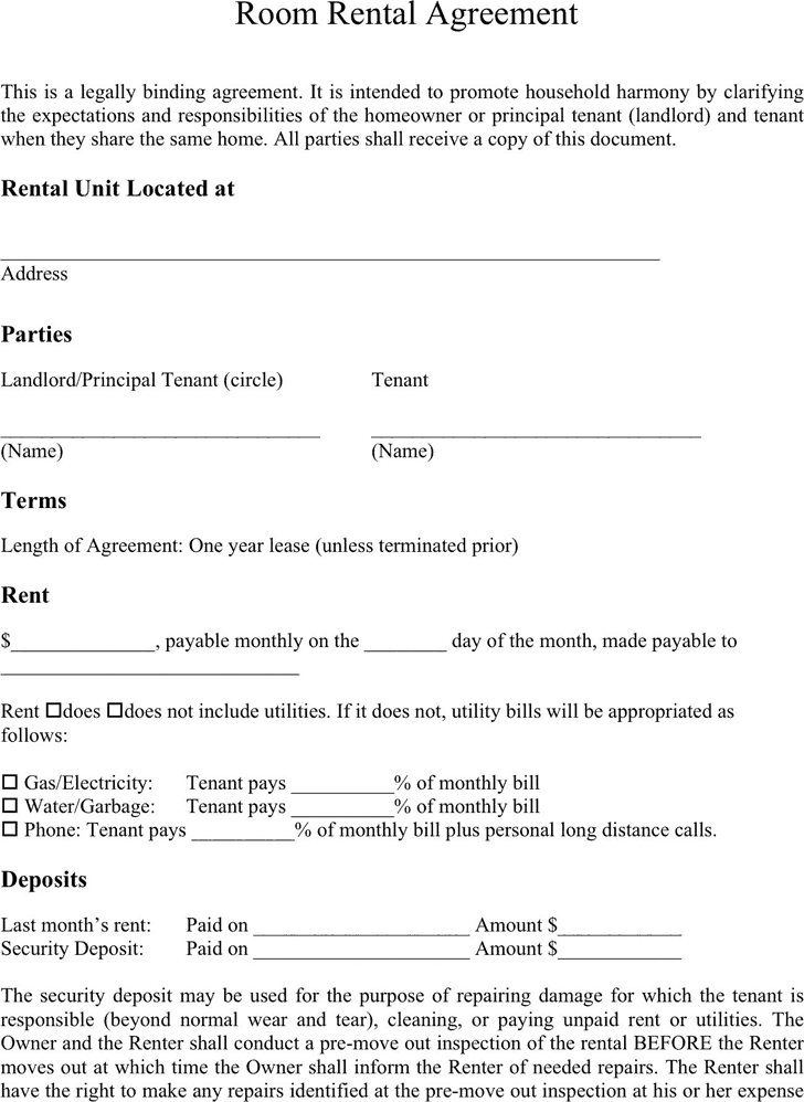 Secure Tenancy Agreement Template