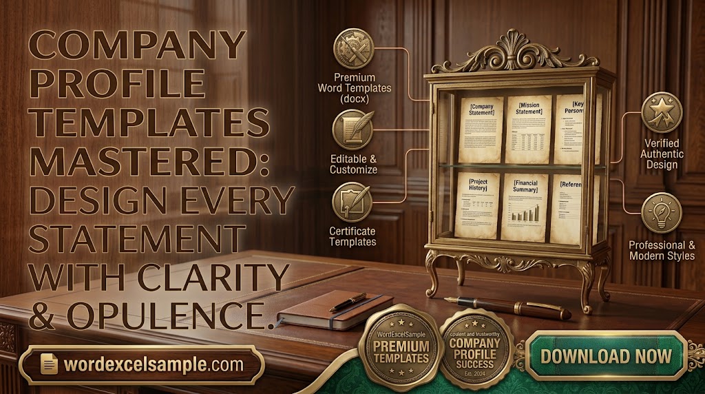 company profile templates
